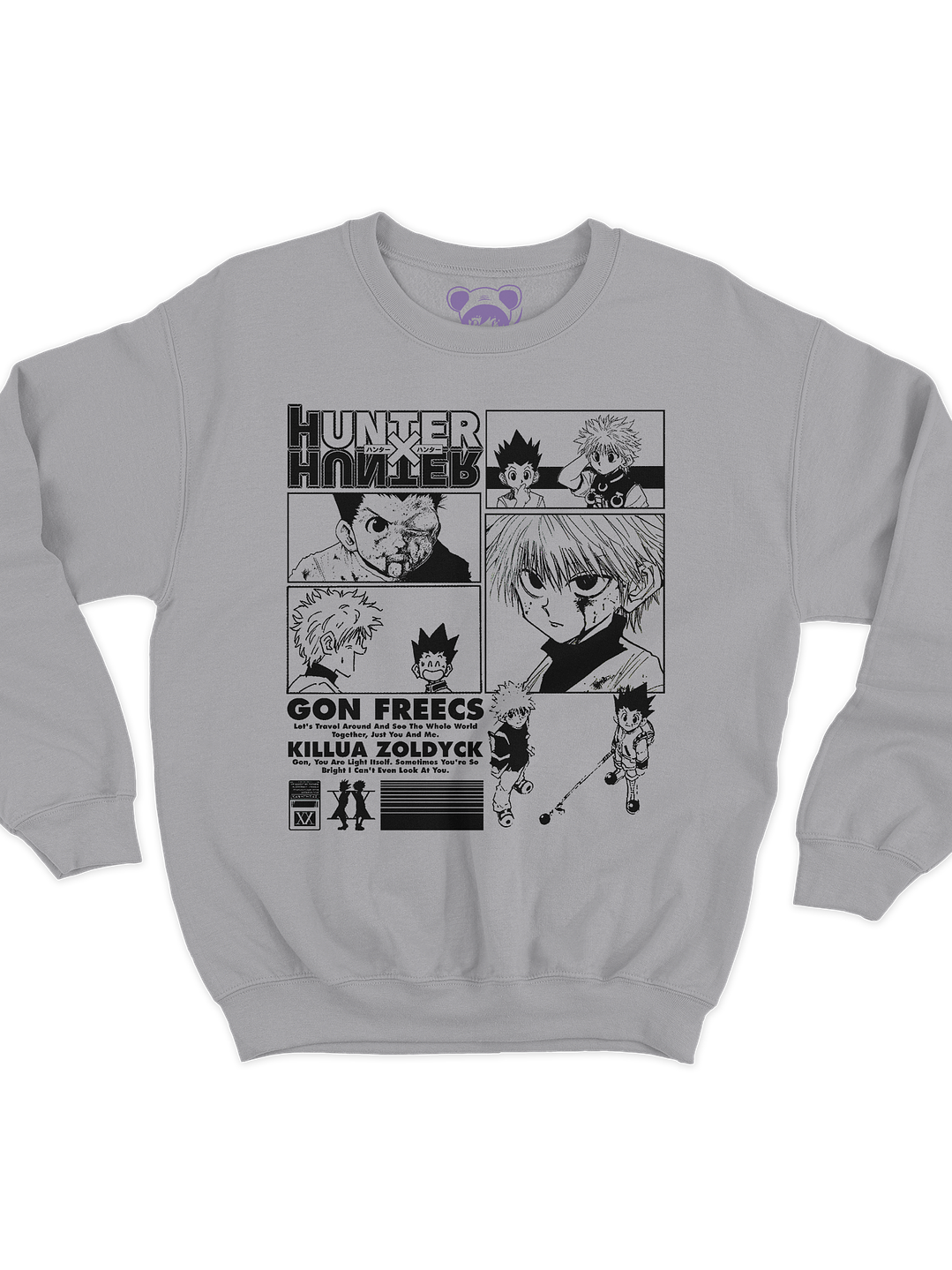 Gon X Killua X Amistad (Polerón Cuello Polo) 2