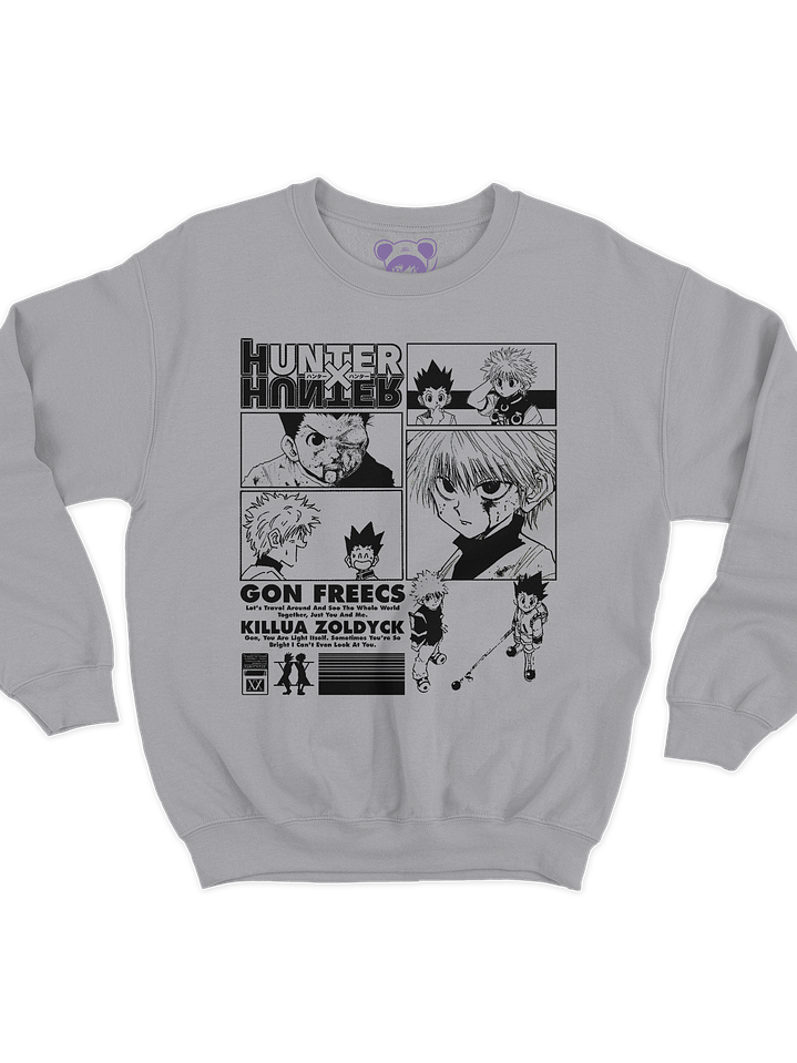 Gon X Killua X Amistad (Polerón Cuello Polo) 2