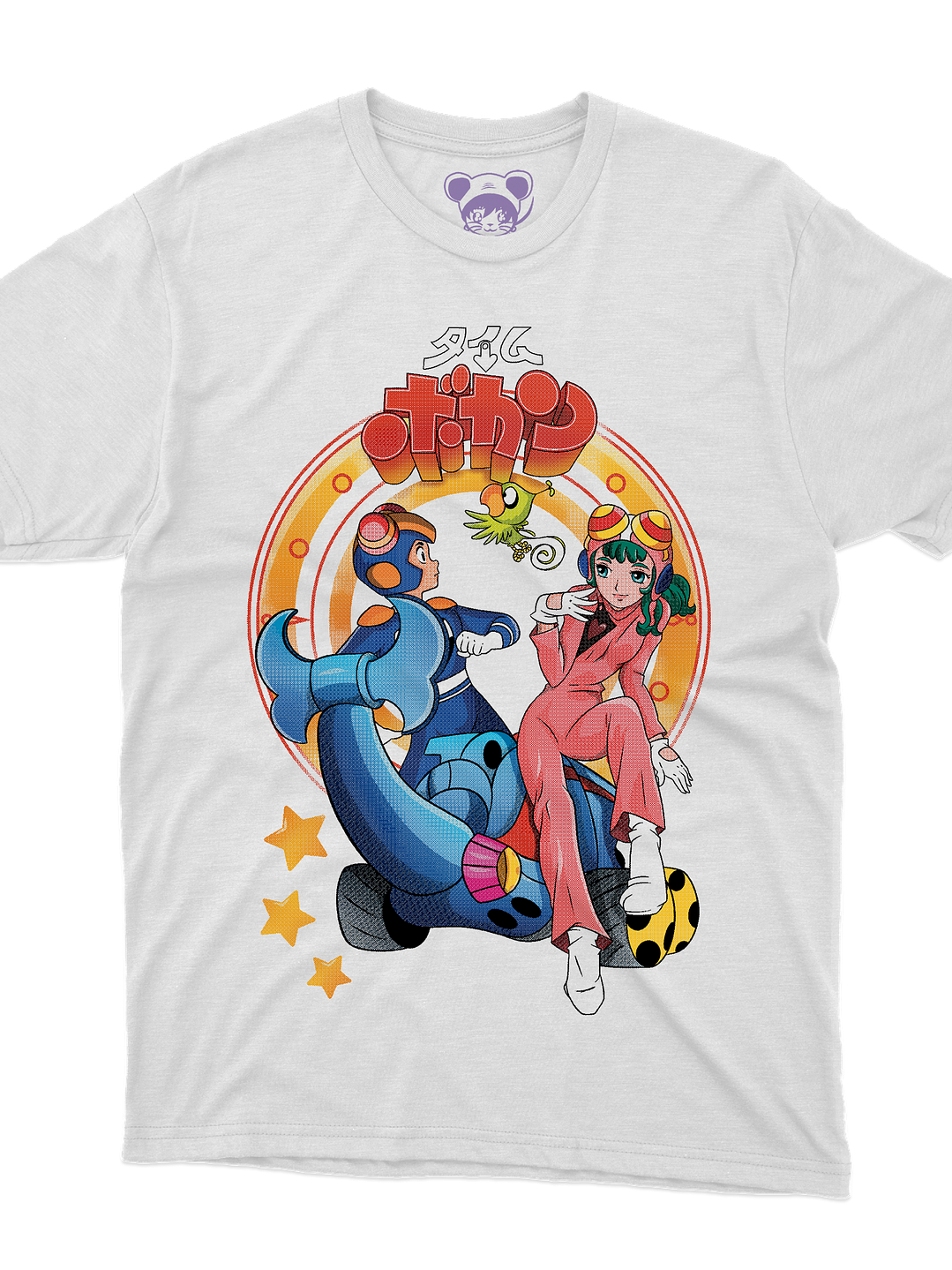 Máquina del Tiempo Selena y Cosmo (Polera Regular Fit) 1