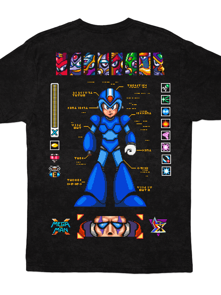 Megaman X (Polera Regular Fit) 1
