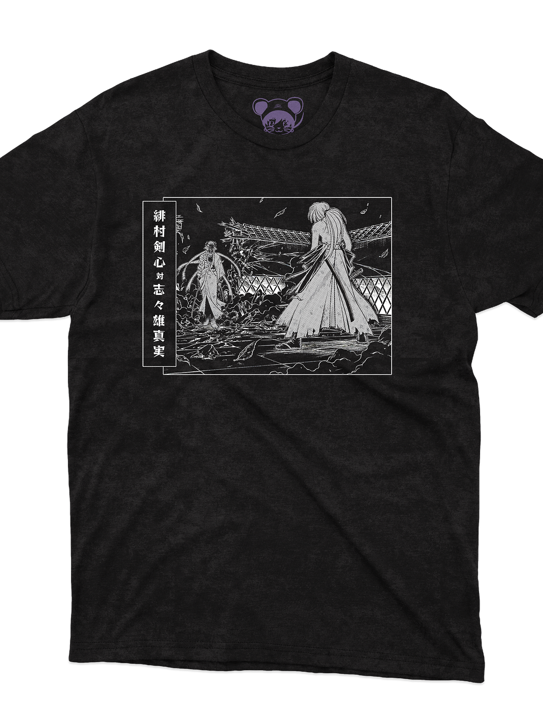 Kenshin vs Shishio (Polera Regular Fit) 2