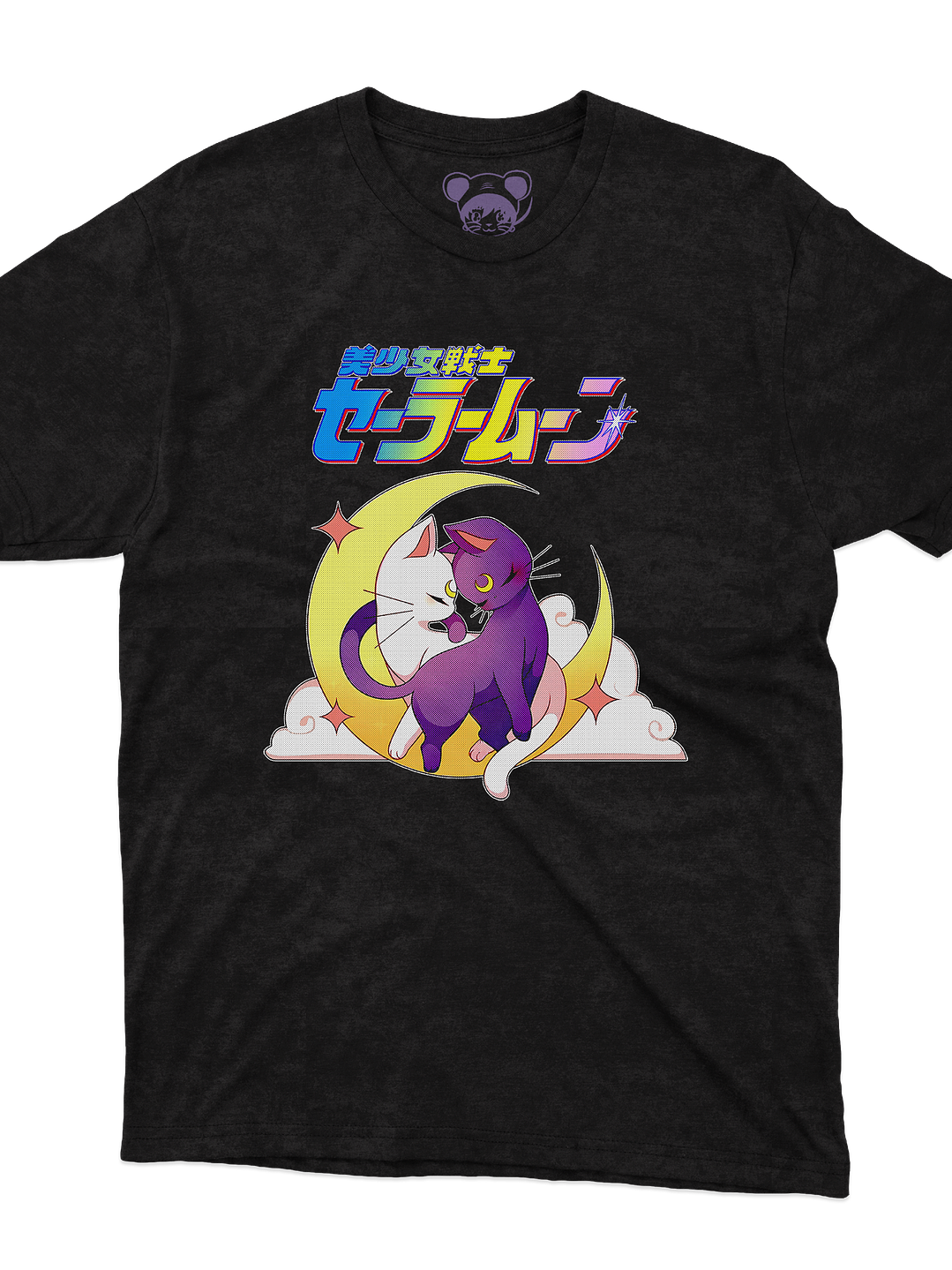 Sailor Moon Luna y Artemis (Polera Regular Fit) 3