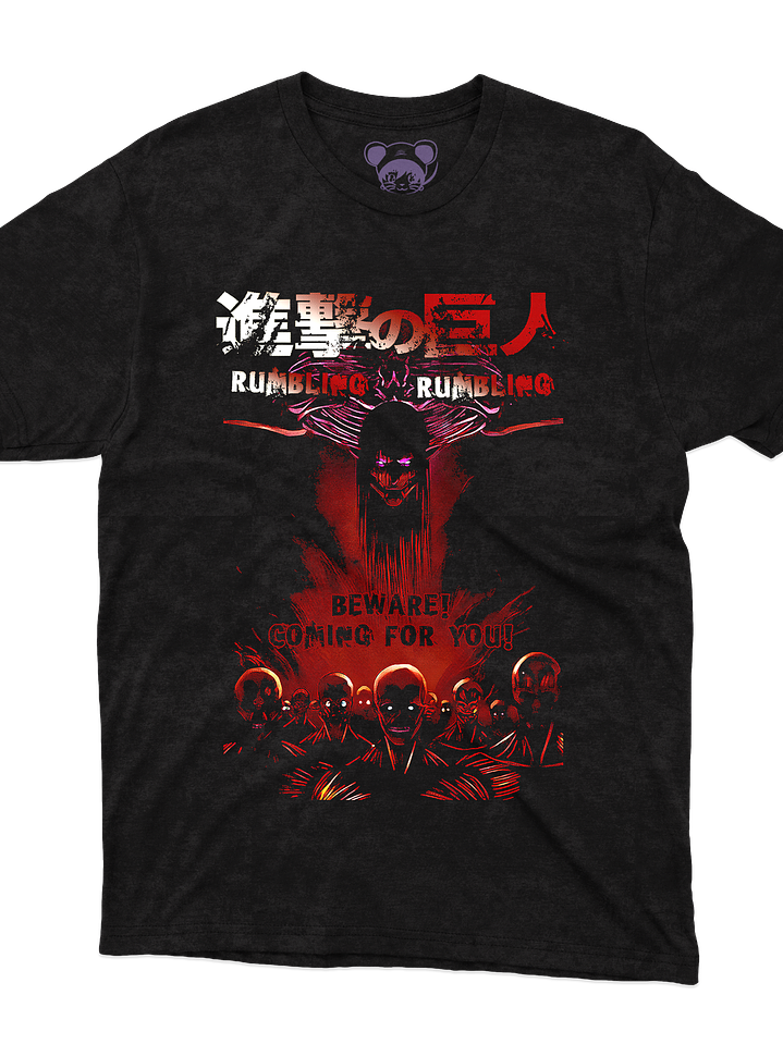 Attack on Titan Shingeki Rumbling (Polera Regular Fit) 1