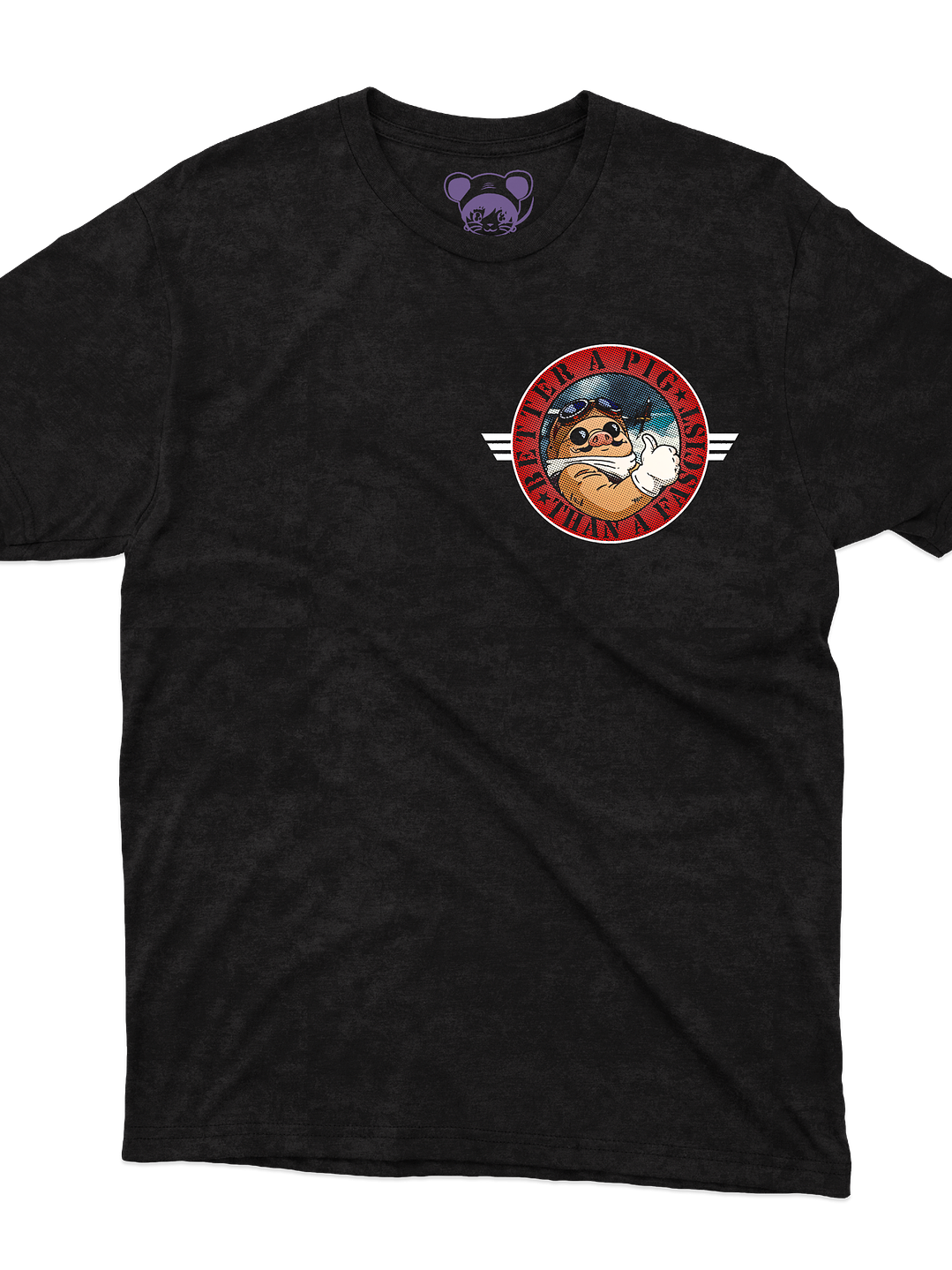 Porco Rosso Better a Pig (Polera Regular Fit) 2