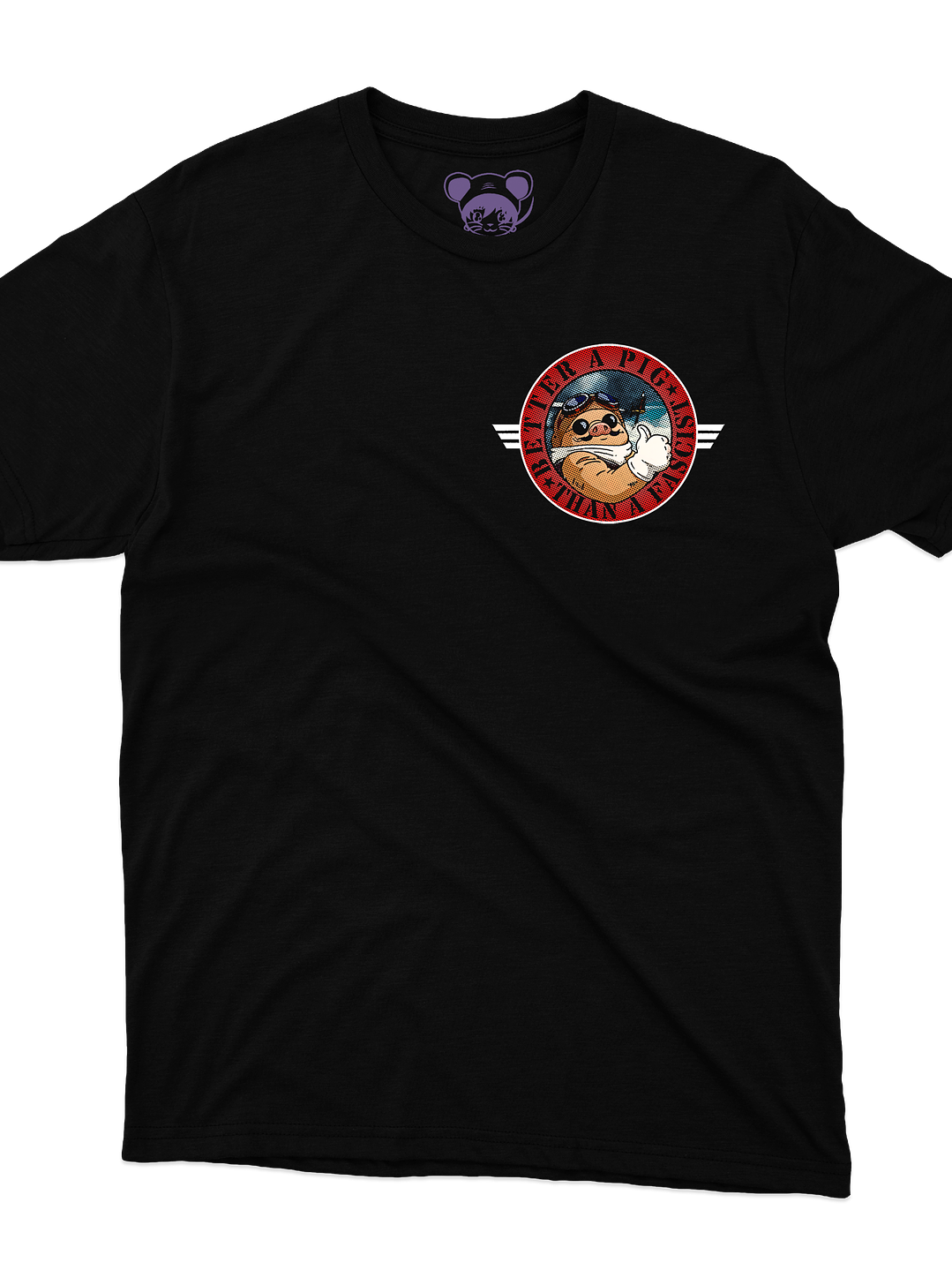 Porco Rosso Better a Pig (Polera Regular Fit) 5