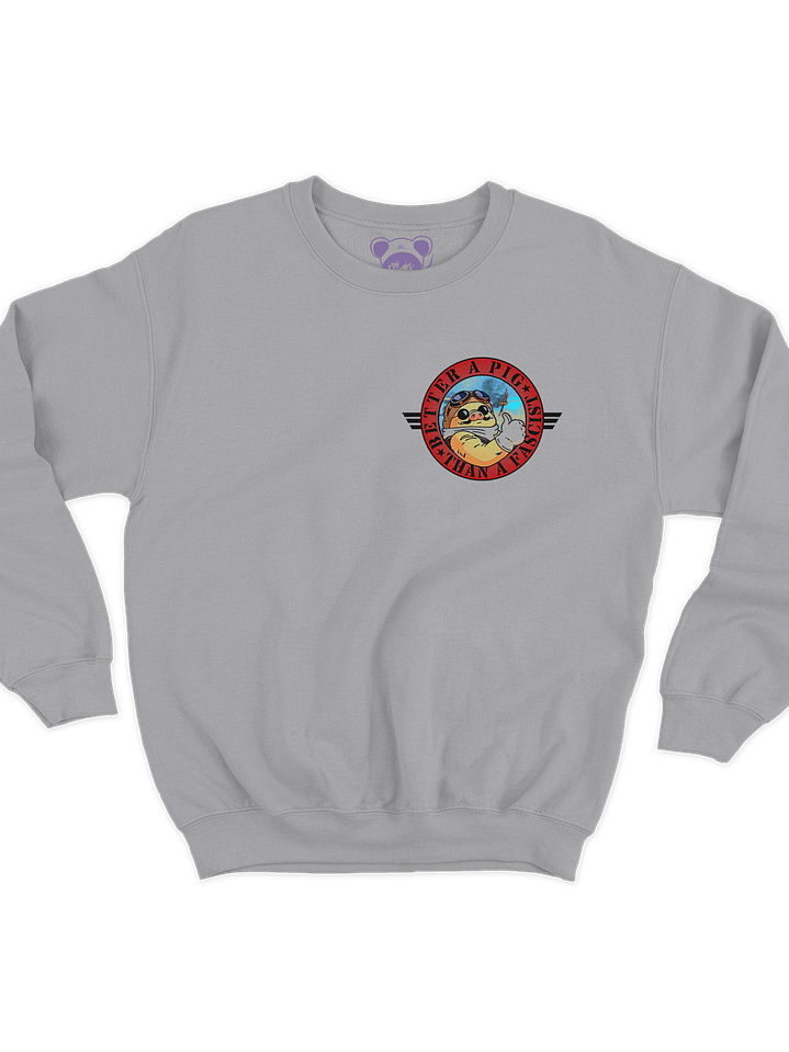 Porco Rosso Better a Pig (Polerón Cuello Polo) 4