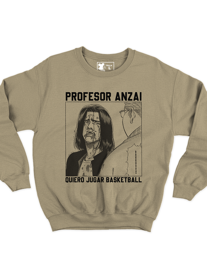 Slam Dunk Quiero Jugar Basketball (Polerón Cuello Polo) 1