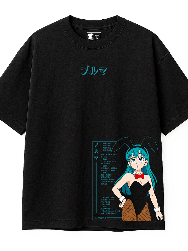 Megami Layout - Bulma (Polera Oversize) 2