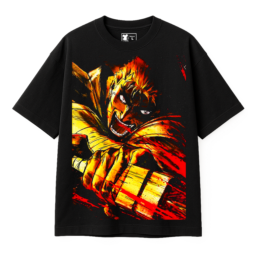Guts Warcry Gigante (Polera Oversize) 1