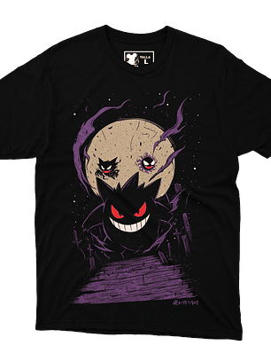 Pokémon Gengar Evolutions (Polera Regular Fit)