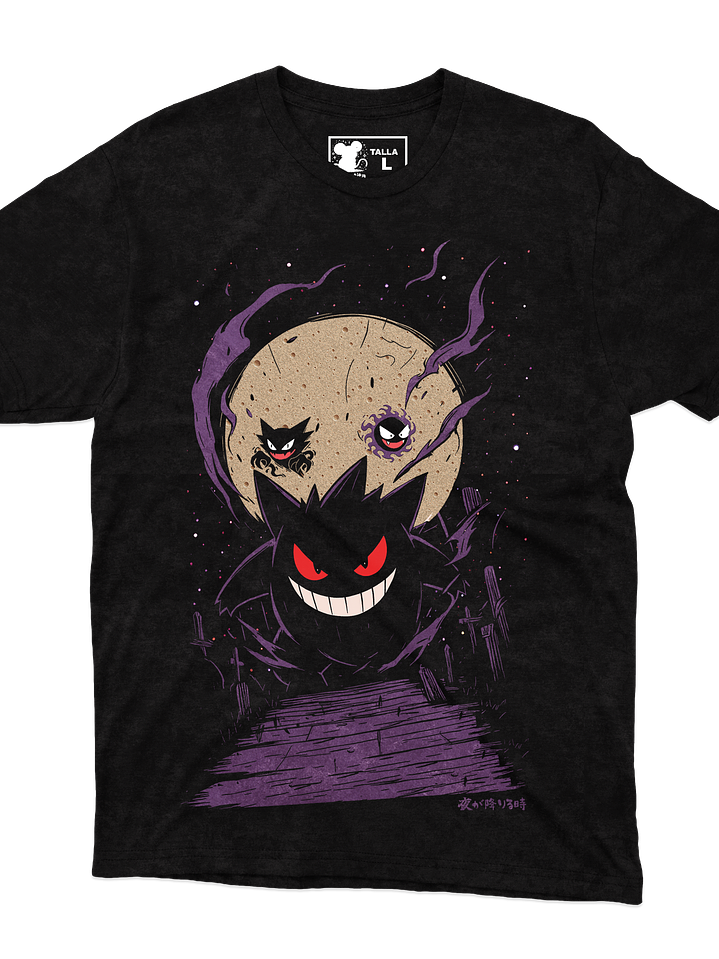 Pokémon Gengar Evolutions (Polera Regular Fit) 2