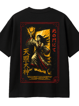 Shin'iki Sumi-e - Amaterasu (Polera Oversize)
