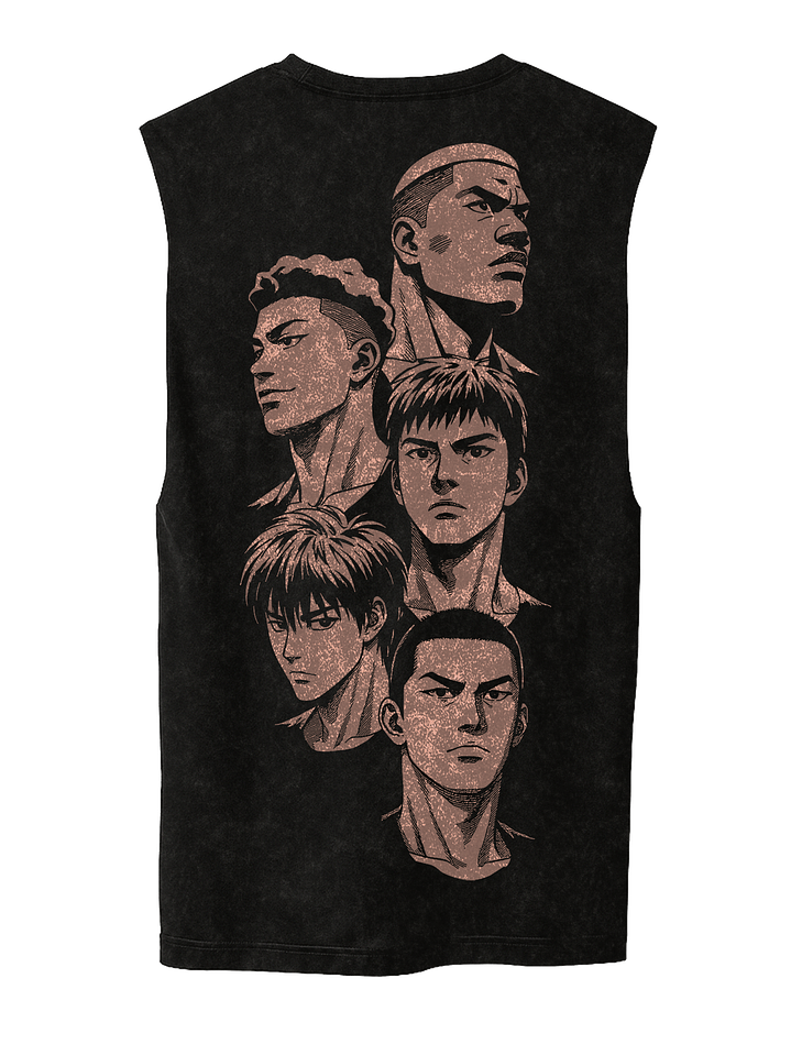 Shohoku Basketball Team (Polera Sin Mangas) 4