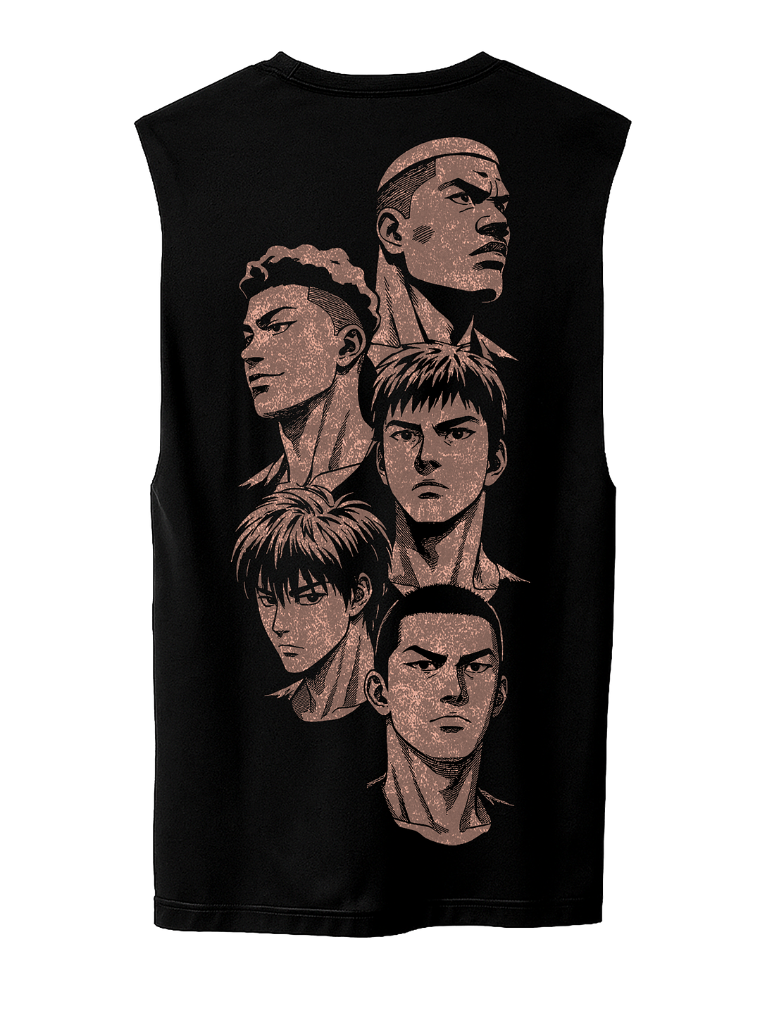 Shohoku Basketball Team (Polera Sin Mangas) 2