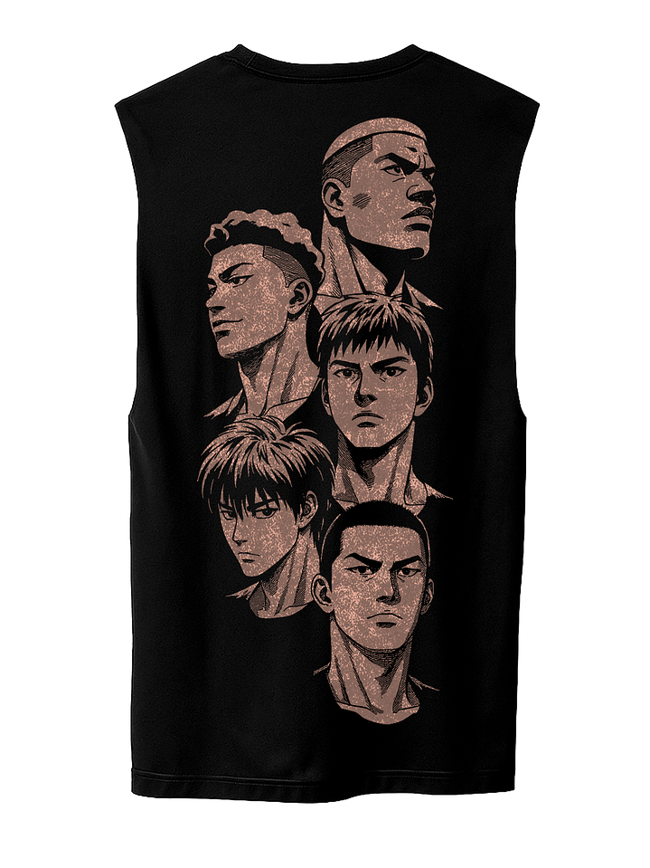 Shohoku Basketball Team (Polera Sin Mangas) 2