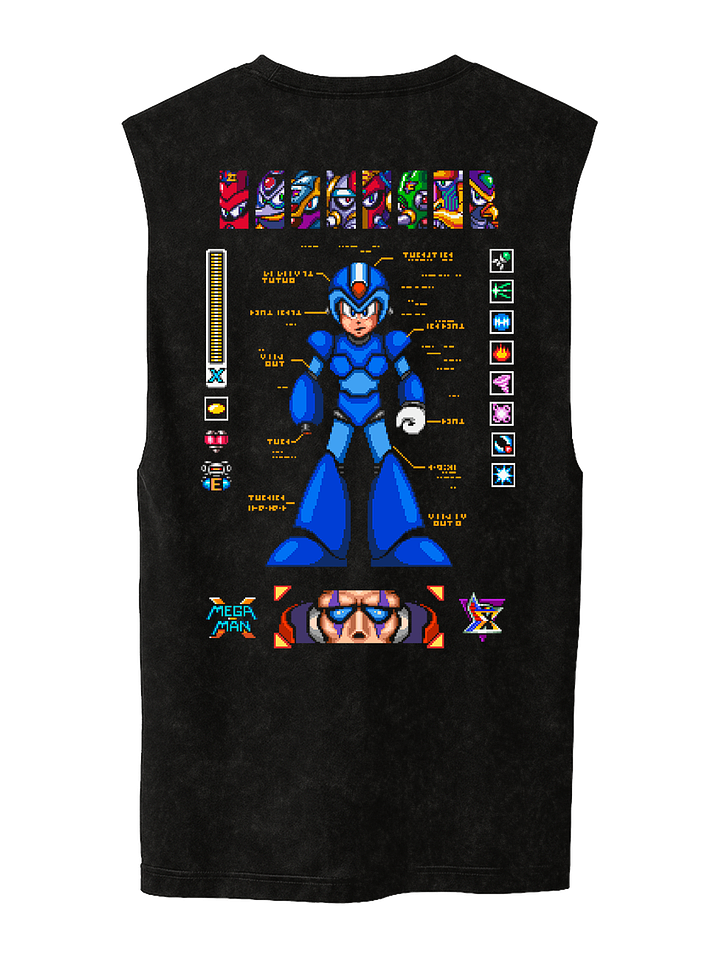 Megaman X (Polera Sin Mangas) 3