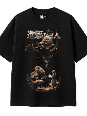 Darker Things -  Ymir, Attack on Titan (Polera Oversize)