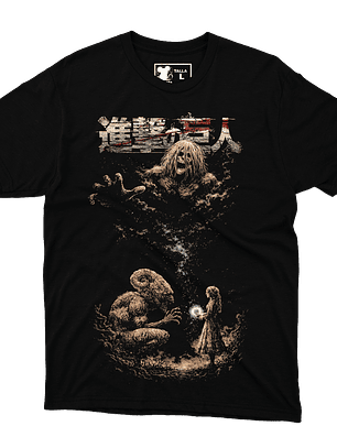 Darker Things -  Ymir, Attack on Titan (Polera Regular Fit)