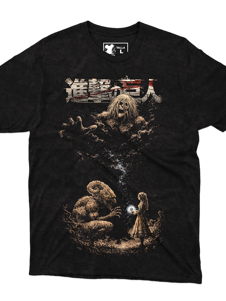 Darker Things -  Ymir, Attack on Titan (Polera Regular Fit) 2