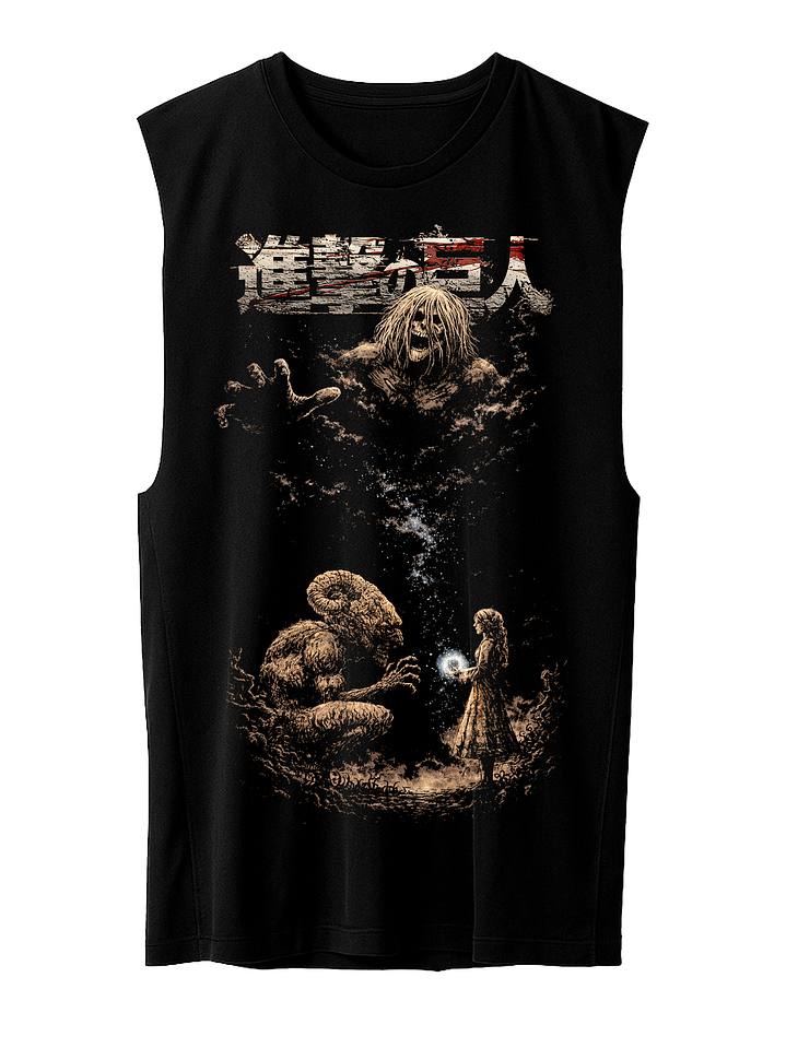 Darker Things -  Ymir, Attack on Titan (Polera Sin Mangas) 1