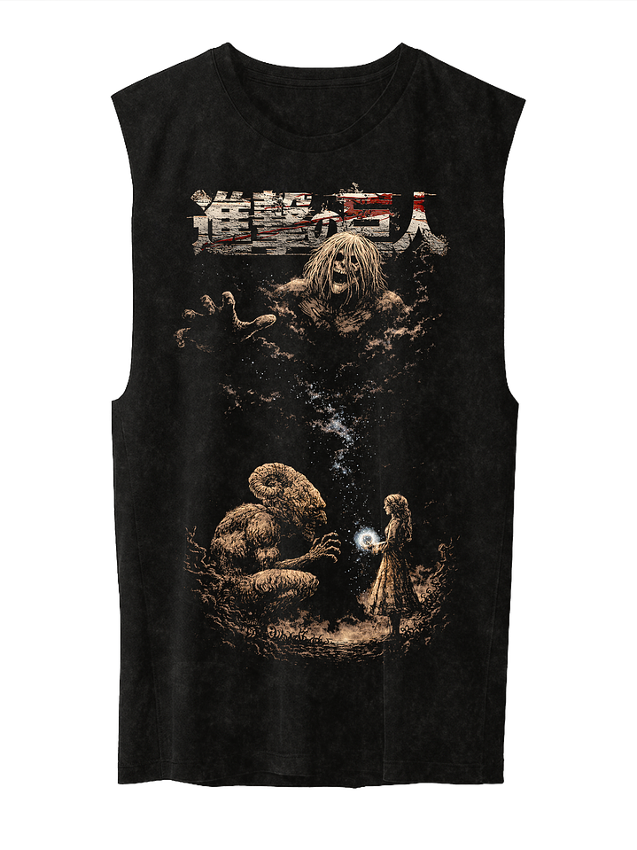 Darker Things -  Ymir, Attack on Titan (Polera Sin Mangas) 2