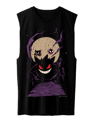 Pokémon Gengar Evolutions (Polera Sin Mangas)