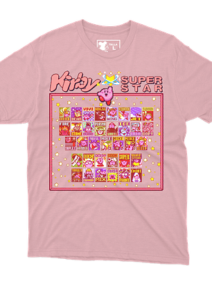 Kirby Super Star (Polera Regular Fit)