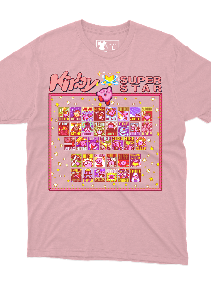 Kirby Super Star (Polera Regular Fit) 1