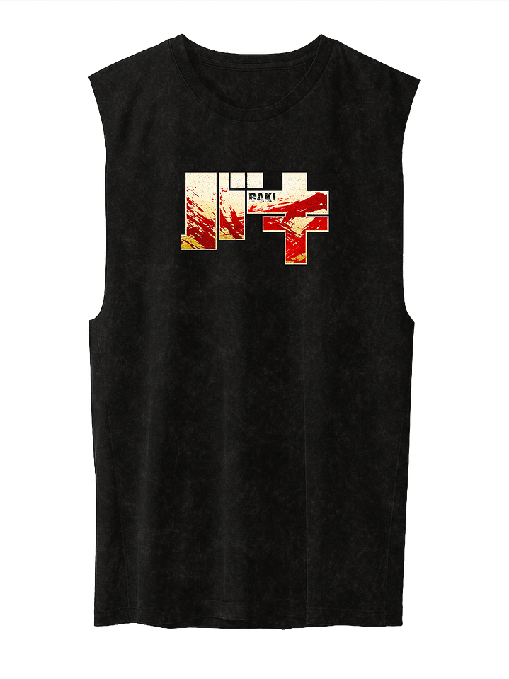 Hanma Baki and Yujiro (Polera Sin Mangas) 4