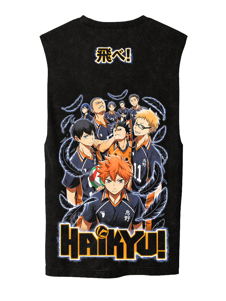 Haikyu!! Karasuno (Polera Sin Mangas) 2
