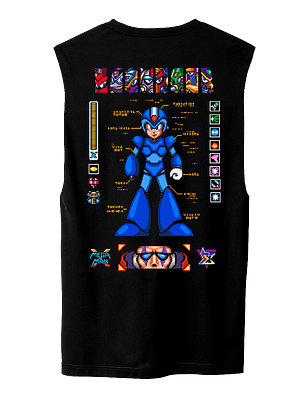 Megaman X (Polera Sin Mangas)
