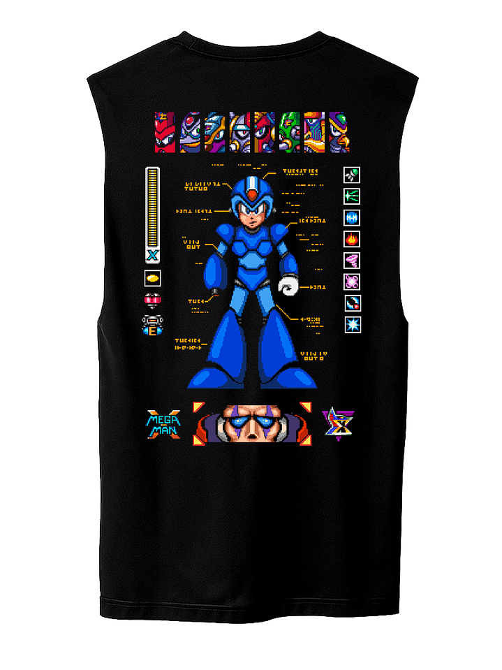 Megaman X (Polera Sin Mangas) 1