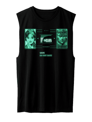 Metal Gear Solid Códec (Polera Sin Mangas)