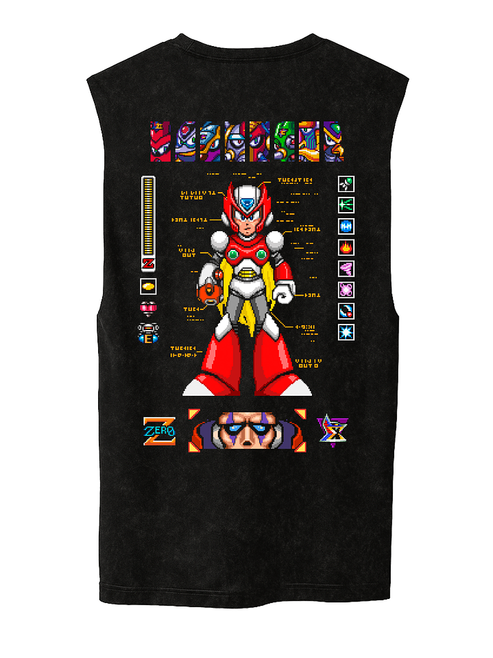 Megaman X Zero (Polera Sin Mangas) 2