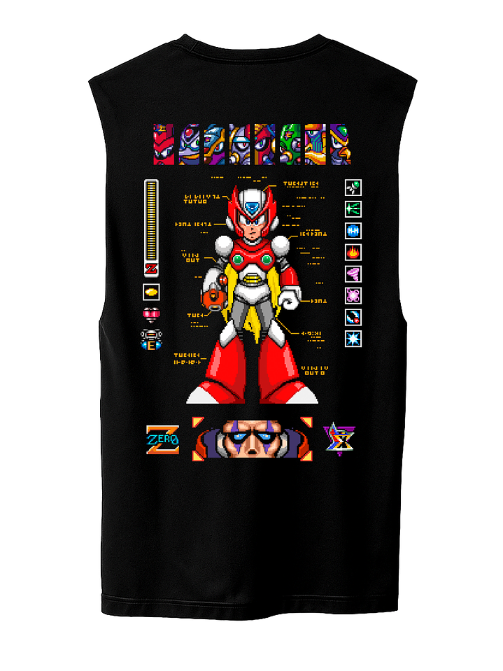 Megaman X Zero (Polera Sin Mangas) 1