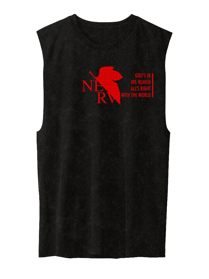 Evangelion Nerv (Polera Sin Mangas) 3