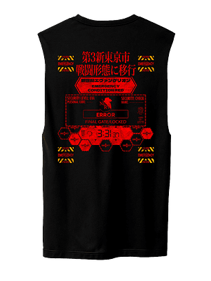 Evangelion Nerv (Polera Sin Mangas)