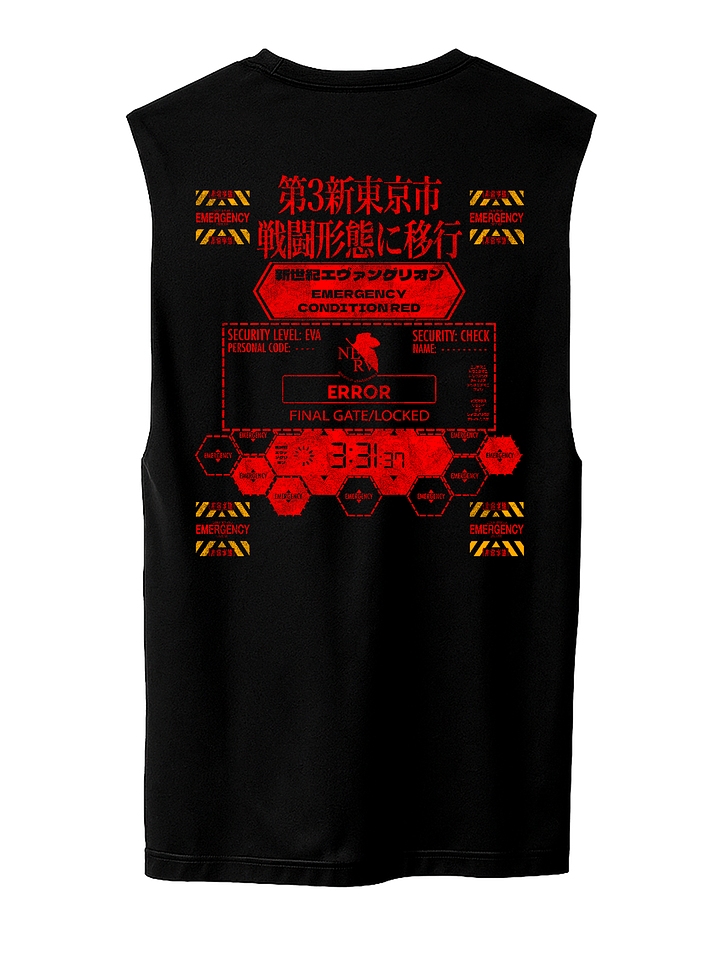 Evangelion Nerv (Polera Sin Mangas) 1