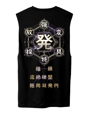 Hunter Nen Chart (Polera Sin Mangas)