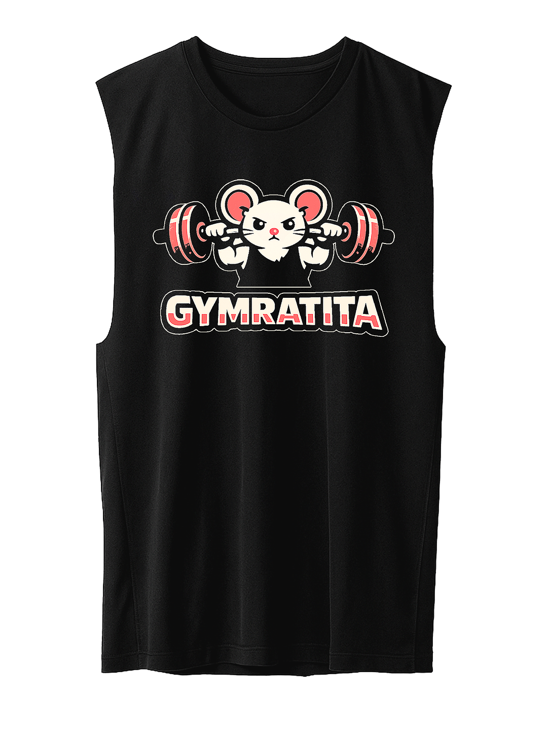 Gym Ratita (Polera Sin Mangas) 1