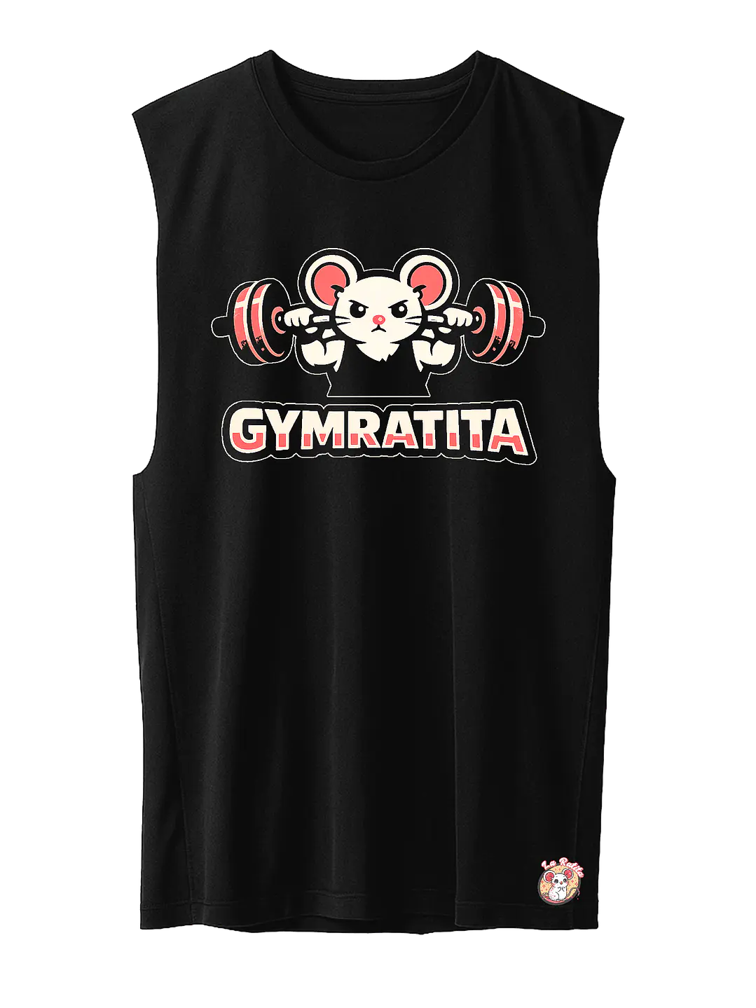 Gym Ratita (Polera Sin Mangas) 1