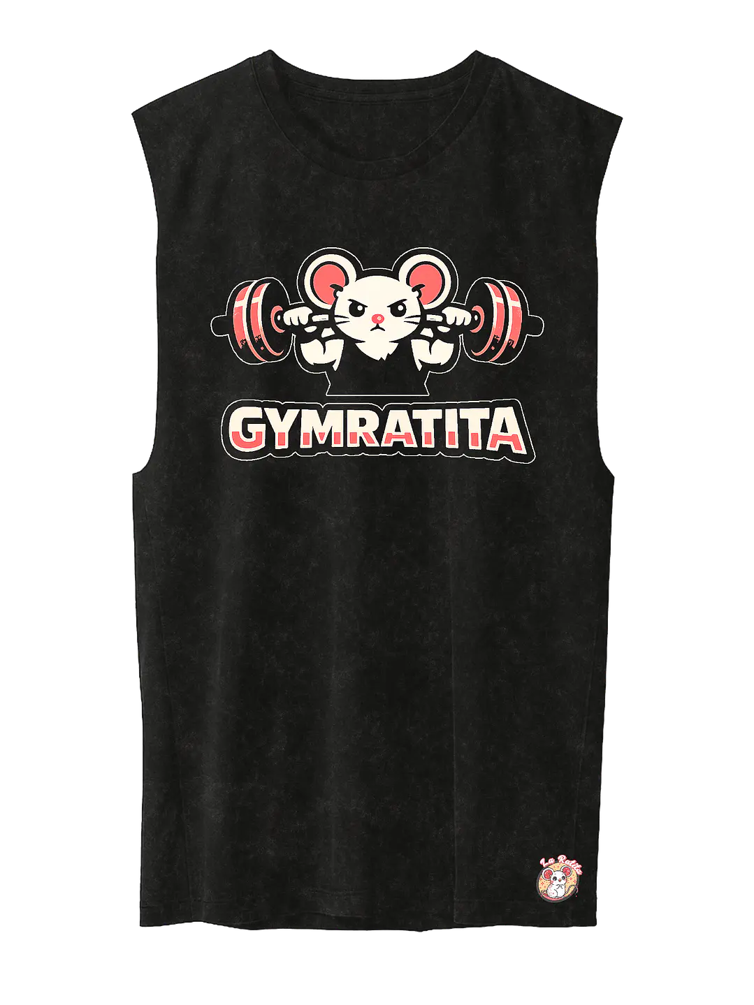 Gym Ratita (Polera Sin Mangas) 2