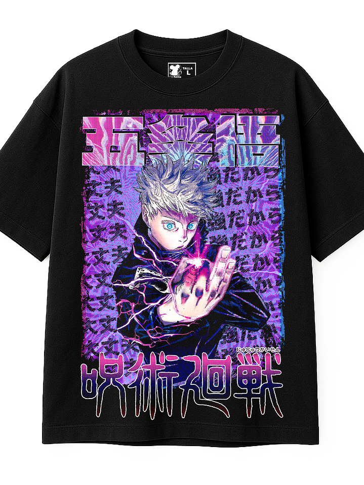 Satoru Gojo Gigante (Polera Oversize) 1