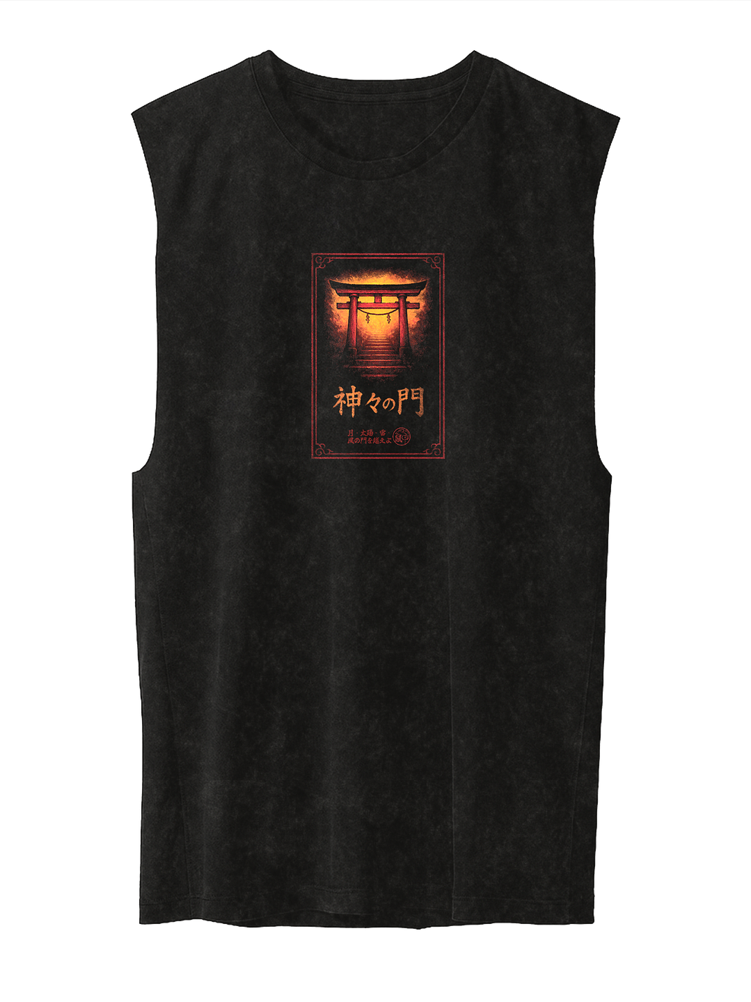 Shin'iki Sumi-e - Amaterasu (Polera Sin Mangas) 4