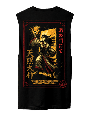 Shin'iki Sumi-e - Amaterasu (Polera Sin Mangas)