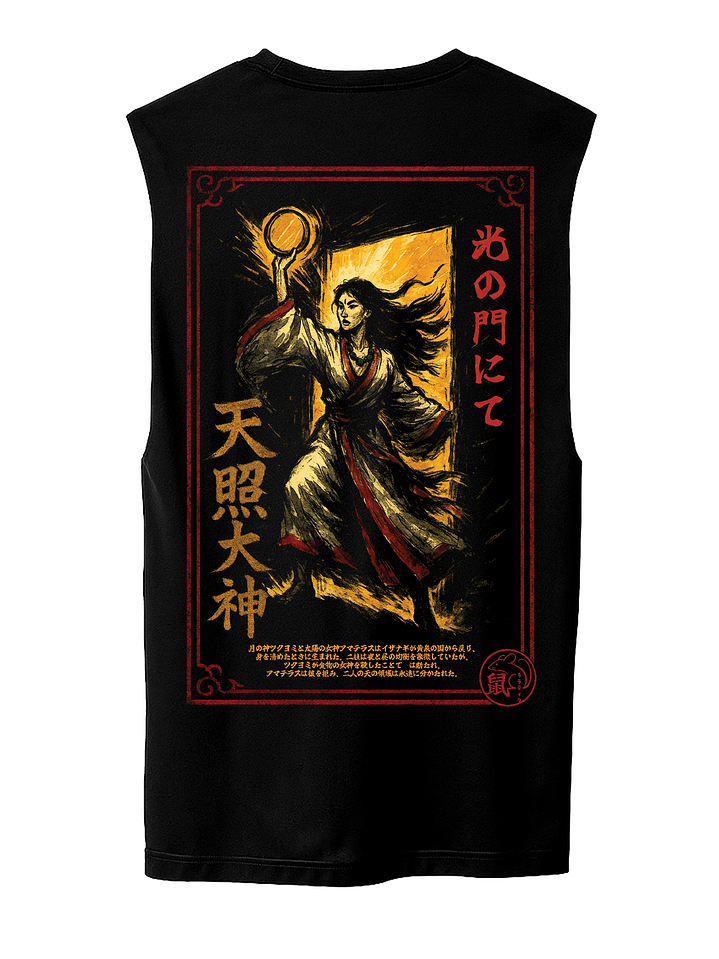 Shin'iki Sumi-e - Amaterasu (Polera Sin Mangas) 1