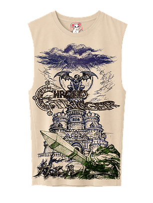 Chrono Trigger Frog Gigante (Polera Sin Mangas)