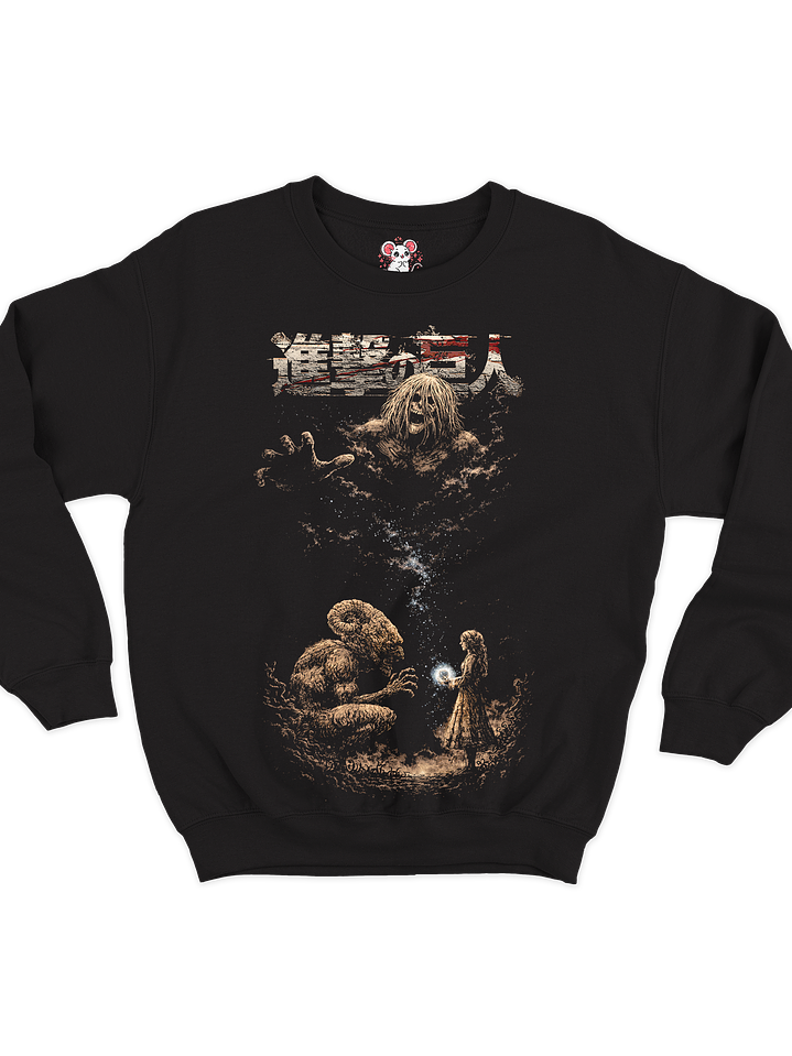 Darker Things -  Ymir, Attack on Titan (Polerón Cuello Polo) 1