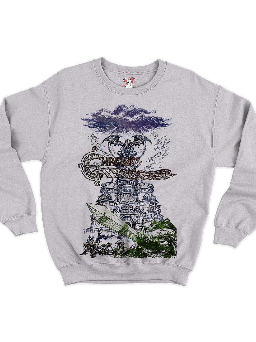 Chrono Trigger Frog Gigante (Polerón Cuello Polo) 1