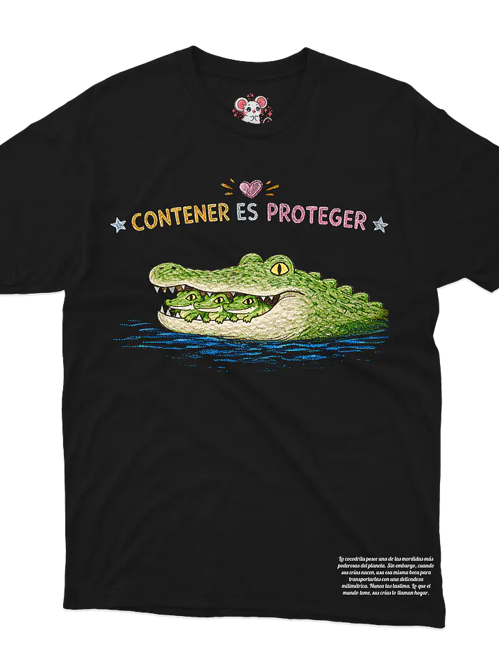Cocodrilo - Contener es Proteger (Polera Regular Fit) 2